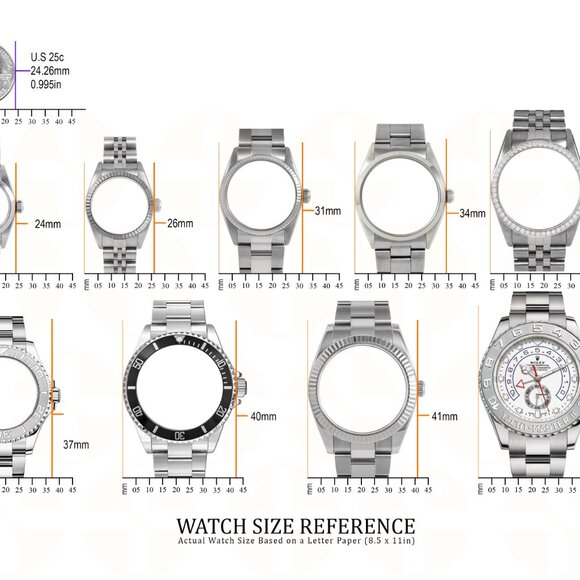 (sale) Rolex Ladies 24mm OP 6619 Steel On Black Leather Strap - Picture 13 of 13